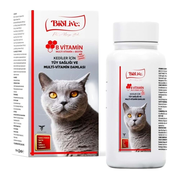 Biolive B Vitamin Multivitamin Tüy Sağlığı Damlası