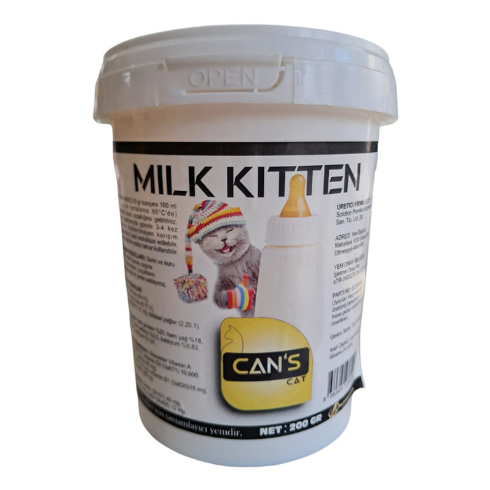 Can's Kediler İçin Süt Tozu 200 Gr