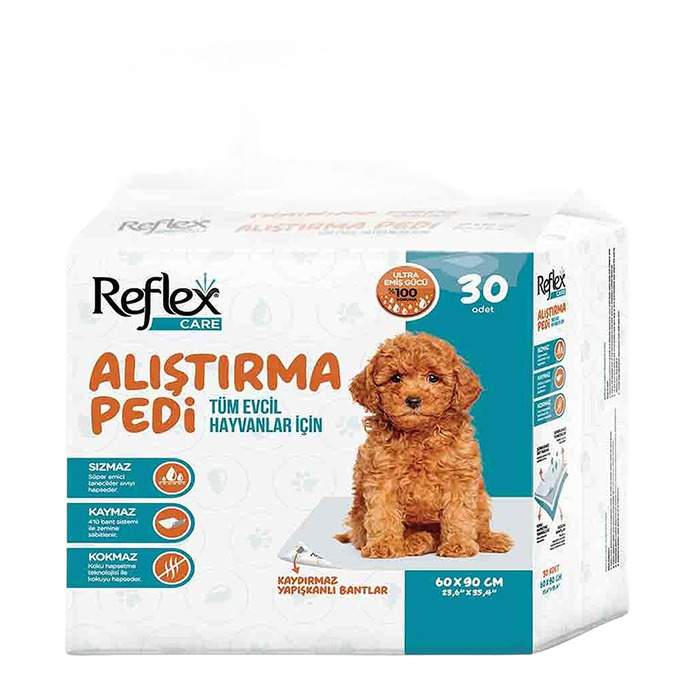 Reflex Care Kaydırmaz Köpek Alıştırma Pedi 60x90 Cm 10'lu