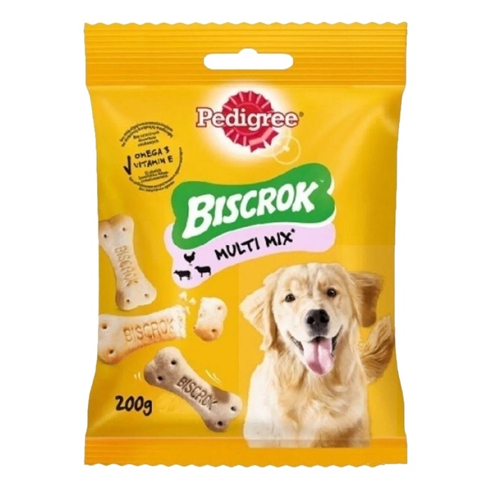 Pedigree Biscrok Multi Mix Köpek Ödül Maması Bisküvi 200 Gr