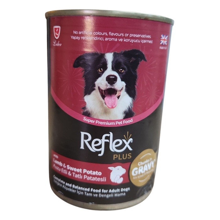 Reflex Konserve Köpek Maması Kuzulu 400 Gr