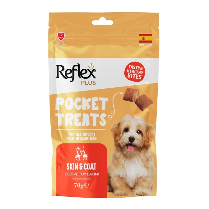 Reflex Plus Pocket Treats Skın&coat 70 Gr