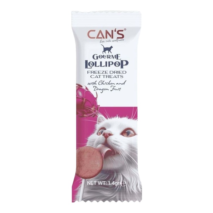 Can's Tavuklu Ejder Meyveli Kedi Lolipop