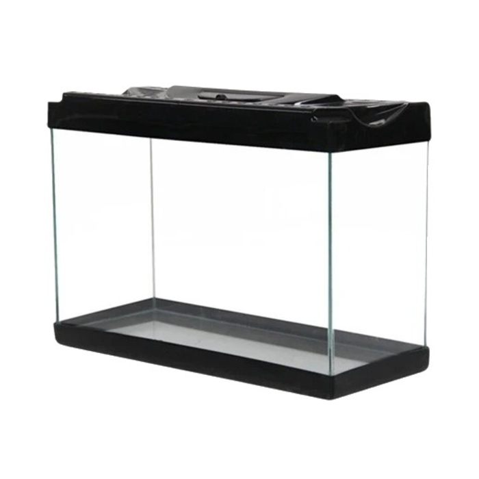 Petshop Pet Renkli Kapak Akvaryum 50 Cm Siyah