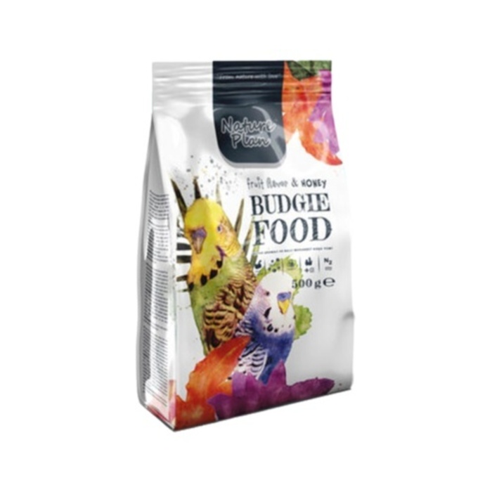 Nature Plan Meyve Aromalı Ve Ballı Muhabbet Kuşu Yemi 500 Gr