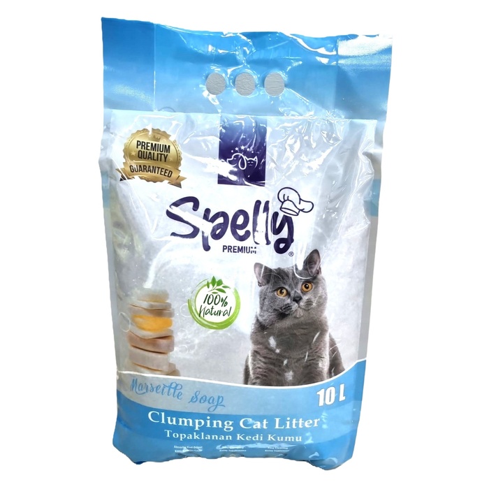 Spelly Premium Kedi Kumu Marsilya Sabunlu 10 Lt
