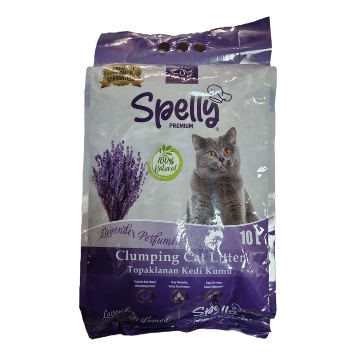 Spelly Premium Kedi Kumu Lavanta 10 Lt