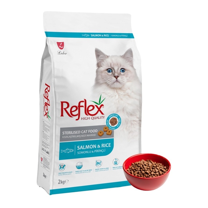 Reflex Kısır Somonlu Kedi Maması 15 Kg
