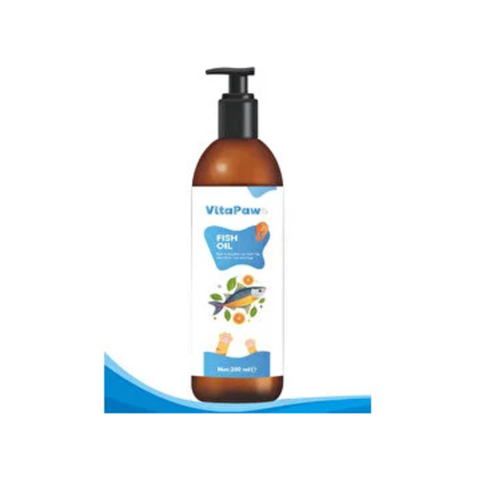 Vita Fish Oil Kedi Ve Köpek İçin Balık Yağı 200 Ml